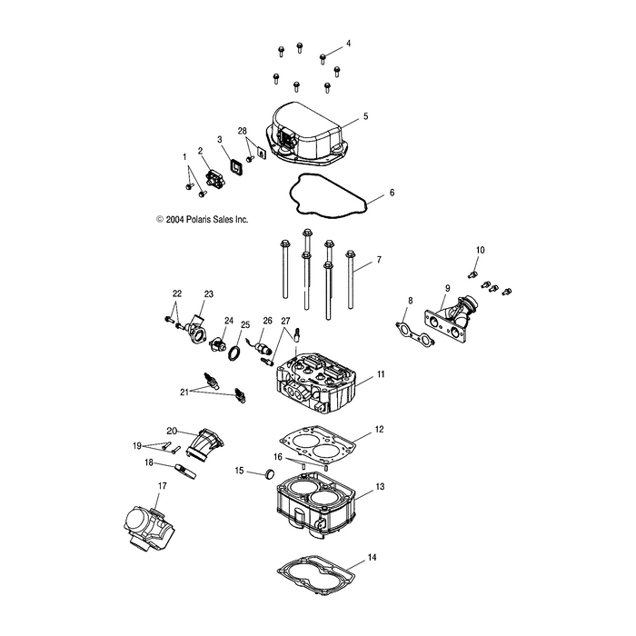 Breather Gasket by Polaris