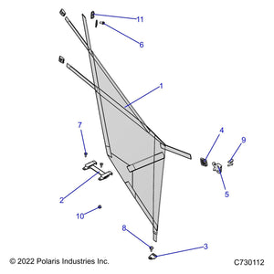 Buckle-Male by Polaris 5458507 OEM Hardware P5458507 Off Road Express