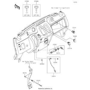 Bulb,12V 1.7W,T10Wb by Kawasaki 92069-0103 OEM Hardware 92069-0103 Off Road Express Peach St