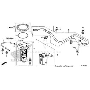 Bulk Hose, Fuel (5.5X3000) (5.3X350) by Honda 95001-55003-60M OEM Hardware 95001-55003-60M Off Road Express Peach St