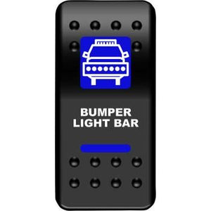 Bumper Light Rocker Switch Blue by Moose Utility BLB-PWR Rocker Switch 21060550 Parts Unlimited