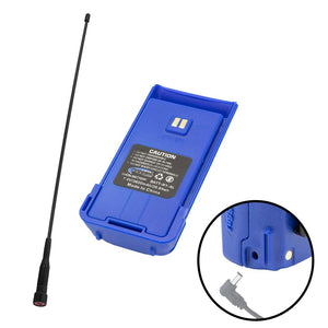 Bundle - Long Range Upgrade For Rugged R1 Handheld Radios - Antenna And Xl Battery by Rugged Radios R1-LONGRANGE-UPGRADE 01039374006196 Rugged Radios