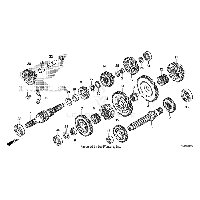 Bush, Spline (25Mm) by Honda