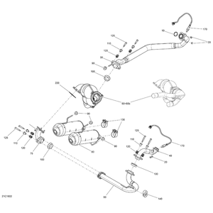 Bushing by Can-Am 707601254 OEM Hardware 707601254 Off Road Express