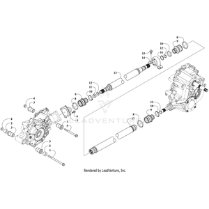 Bushing,Engine Mount-Solid By Arctic Cat 0801-268 OEM Hardware 0801-268 Off Road Express