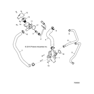 Bypass Hose by Polaris 5415599 OEM Hardware P5415599 Off Road Express