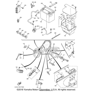 C.D.IUnit Assembly by Yamaha 5UG-85540-10-00 OEM Hardware 5UG-85540-10-00 Off Road Express