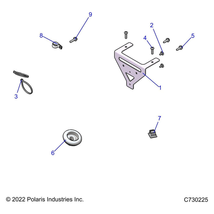 Cab Electrical Grommet by Polaris