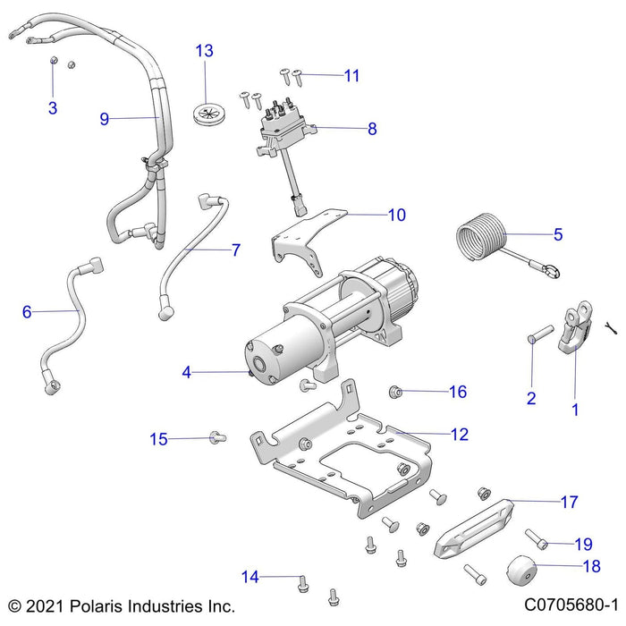 Cable Assembly-Contactor-Pulse,Xovr by Polaris