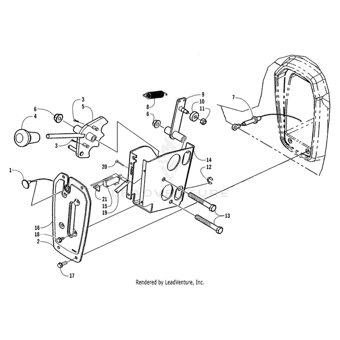 Cable, Choke By Arctic Cat