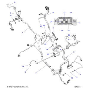 Cable Tie-Fir Tree by Polaris 7082003 OEM Hardware P7082003 Off Road Express