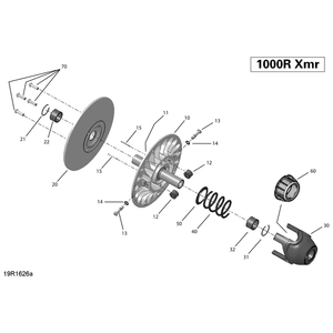 Cam Assy by Can-Am 707001912 OEM Hardware 707001912 Off Road Express