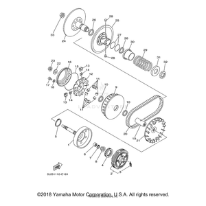 Cam by Yamaha 5KM-17623-00-00 OEM Hardware 5KM-17623-00-00 Off Road Express