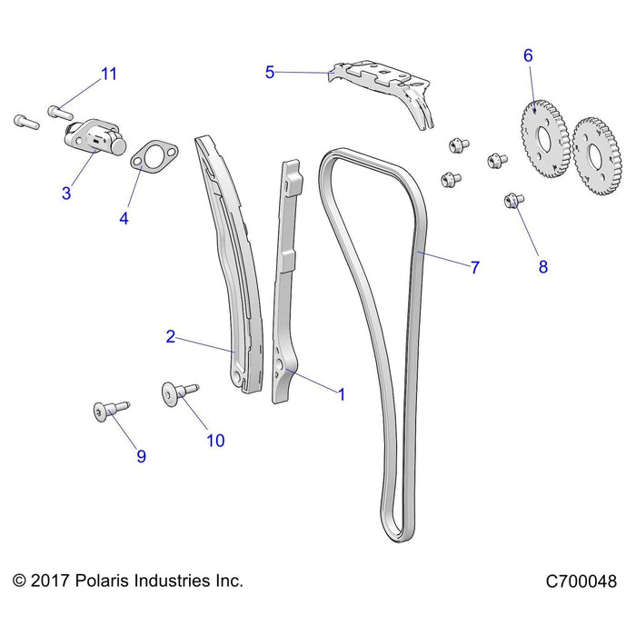 Cam Chain Tensioner Guide by Polaris