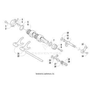 Cam, Gear Shifting By Arctic Cat 0818-055 OEM Hardware 0818-055 Off Road Express