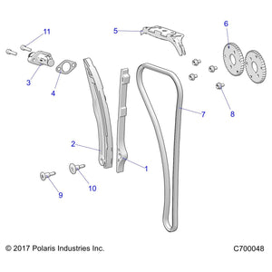 Camchain Guide by Polaris 3022836 OEM Hardware P3022836 Off Road Express