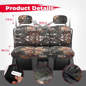 Camouflage Seat Cover for Can Am Defender HD by Kemimoto B0109-01701CM Seat Cover B0109-01701CM Kemimoto