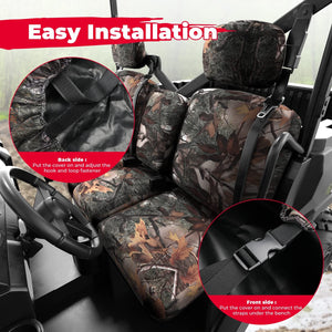 Camouflage Seat Cover for Can Am Defender HD by Kemimoto B0109-01701CM Seat Cover B0109-01701CM Kemimoto