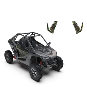 Camouflage Wraps Graphics Kit For Polaris RZR PRO XP (Only Doors) by Kemimoto B0301-01801 Decal Sheet B0301-01801 Kemimoto