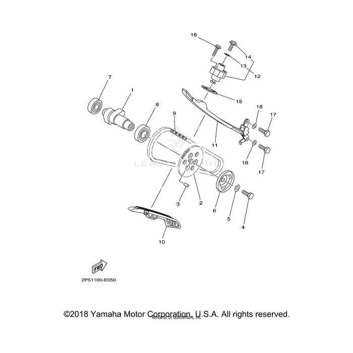 Camshaft 1 by Yamaha