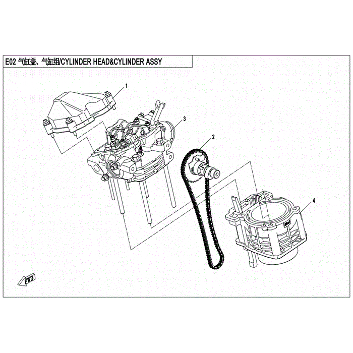 Camshaft Assy by CF Moto