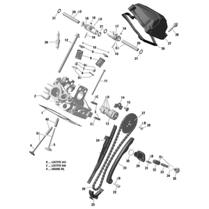 Camshaft by Can-Am 420637571 OEM Hardware 420637571 Off Road Express Drop Ship