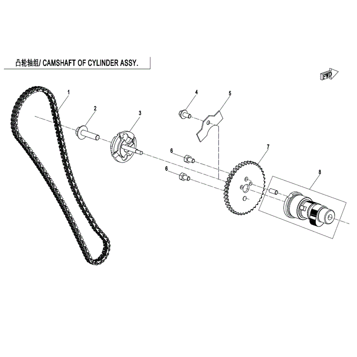 Camshaft by CF Moto