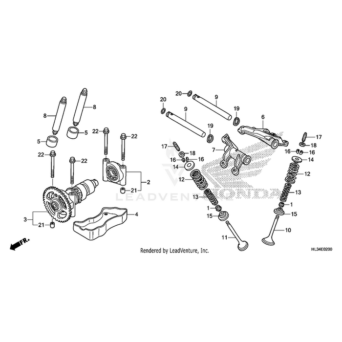 Camshaft by Honda