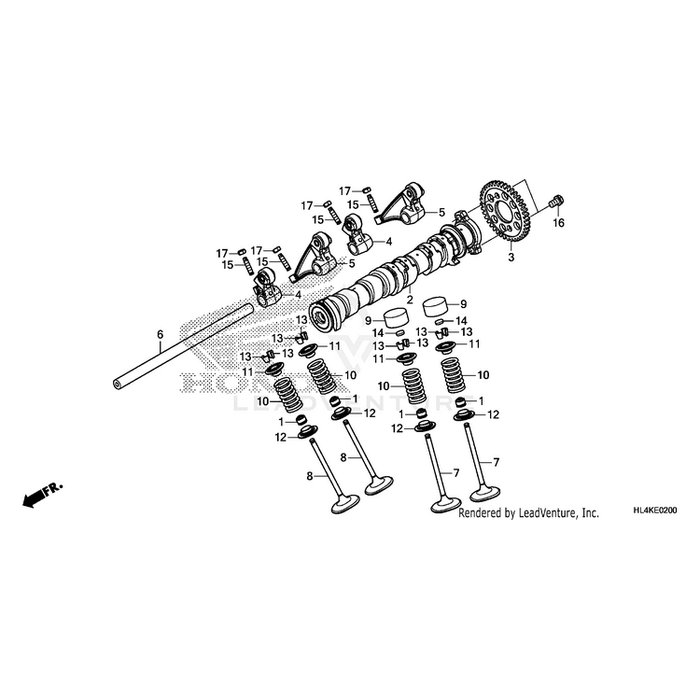 Camshaft by Honda