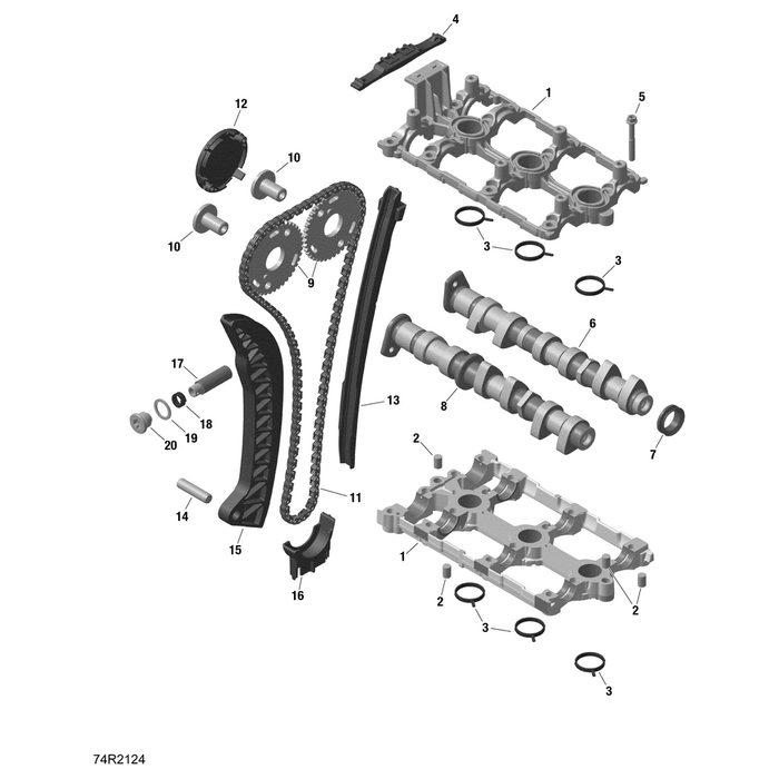 Camshaft Exhaust by Can-Am