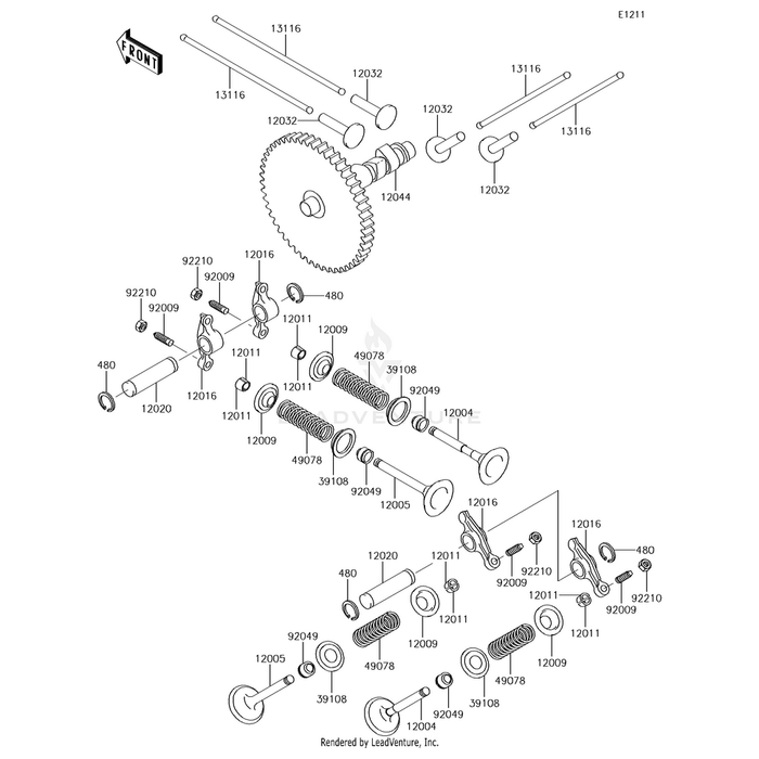 Camshaft-Valve by Kawasaki