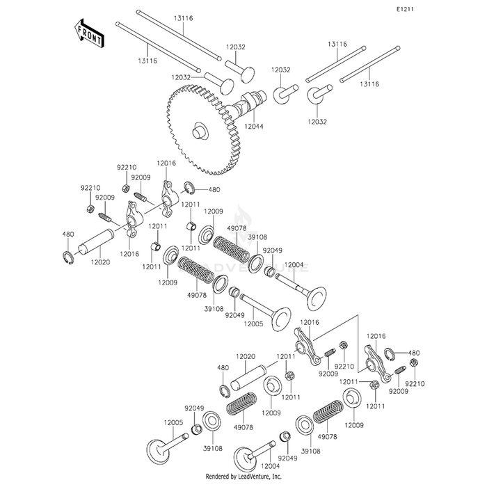 Camshaft-Valve by Kawasaki