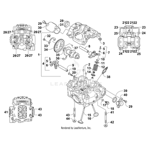 Camshaft,Vtwin-Front Cyl-Assy By Arctic Cat 0809-246 OEM Hardware 0809-246 Off Road Express