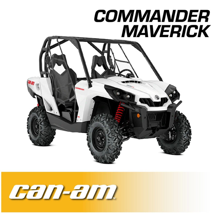 Can-Am Commander And Late Model Maverick Complete Communication Kit With Intercom And 2-Way Radio - Dash Mount by Rugged Radios