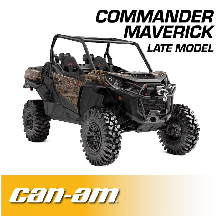 Can-Am Commander And Maverick Complete Communication Kit With Intercom And 2-Way Radio - Glove Box Mount by Rugged Radios