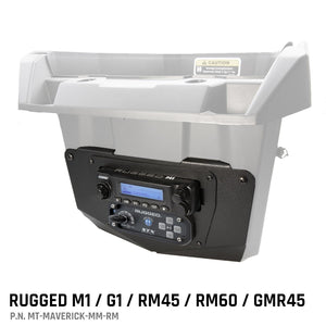 Can-Am Commander And Maverick - Glove Box Multi-Mount Kit For Rugged Utv Radios And Intercoms by Rugged Radios Rugged Radios