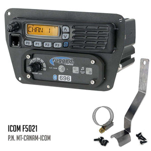 Can-Am Commander Intercom And Radio Mount by Rugged Radios MT-CANAM-ICOM 01039374005322 Rugged Radios Icom F5021