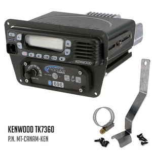 Can-Am Commander Intercom And Radio Mount by Rugged Radios MT-CANAM-KEN 01039374005602 Rugged Radios Kenwood TK7360