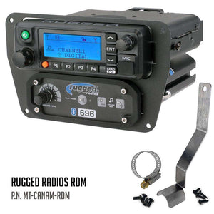 Can-Am Commander Intercom And Radio Mount by Rugged Radios MT-CANAM-RDM 01039374005323 Rugged Radios Rugged RDM