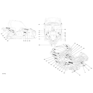 Can-Am Decal by Can-Am 704904990 OEM Hardware 704904990 Off Road Express