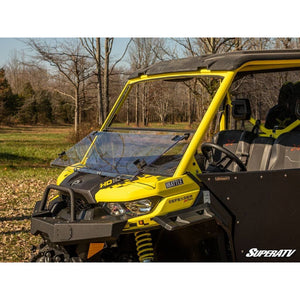 Can-Am Defender 3-in-1 Windshield by SuperATV WS-CA-DEF-3N1-70 Folding Windshield WS-CA-DEF-3N1-70 SuperATV