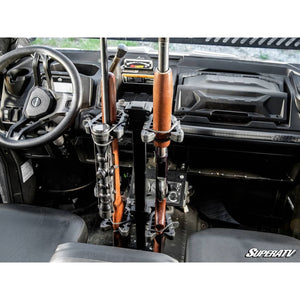 Can-Am Defender Floor-Mounted Gun Holder by SuperATV FMGH-CA-DEF-00 Gun Mount FMGH-CA-DEF-00 SuperATV