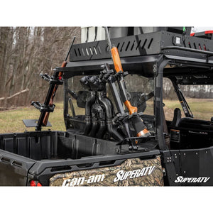 Can-Am Defender In-Bed Gun Rack by SuperATV GM-P-RAN1K-01#AA Gun Mount GM-P-RAN1K-01#AA SuperATV