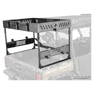 Can-Am Defender MAX Outfitter Bed Rack by SuperATV SuperATV