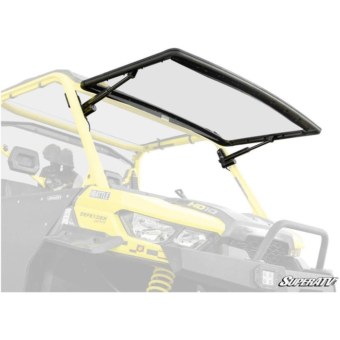 Can-Am Defender MaxDrive Power Flip Windshield by SuperATV