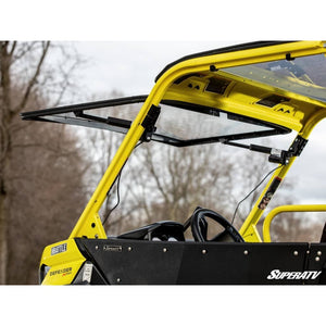 Can-Am Defender MaxDrive Power Flip Windshield by SuperATV PFWS-CA-DEF-70 Folding Windshield PFWS-CA-DEF-70 SuperATV