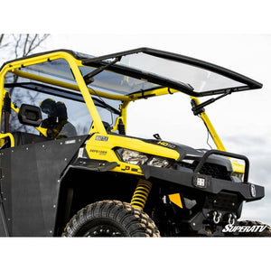 Can-Am Defender MaxDrive Power Flip Windshield by SuperATV PFWS-CA-DEF-70 Folding Windshield PFWS-CA-DEF-70 SuperATV