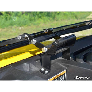 Can-Am Defender Scratch Resistant Flip Windshield by SuperATV FWS-CA-DEF-70 FWS-CA-DEF-70 SuperATV