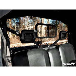 Can-Am Defender Sliding Rear Windshield by SuperATV RWS-CA-DEF-SGW-76 RWS-CA-DEF-SGW-76 SuperATV