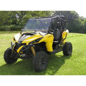 Can-Am Maverick 2 Pc Scratch-Resistant Windshield by 3 Star Industries 2 Piece Windshield 3 Star Industries